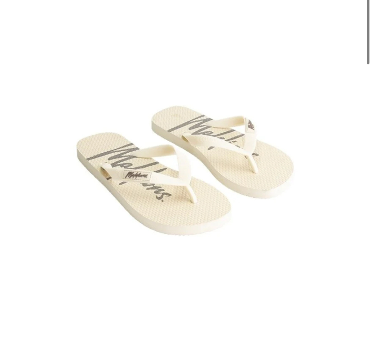 MALELIONS WOMEN RESORT SLIDES – LIGHT BEIGE