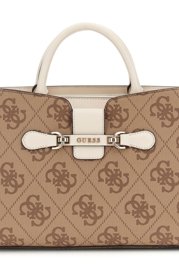 GUESS NOLANA GIRLFRIEND LATTE LOGO/BONE