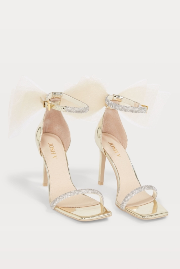 JOSH V NEGIN GOLD PUMPS