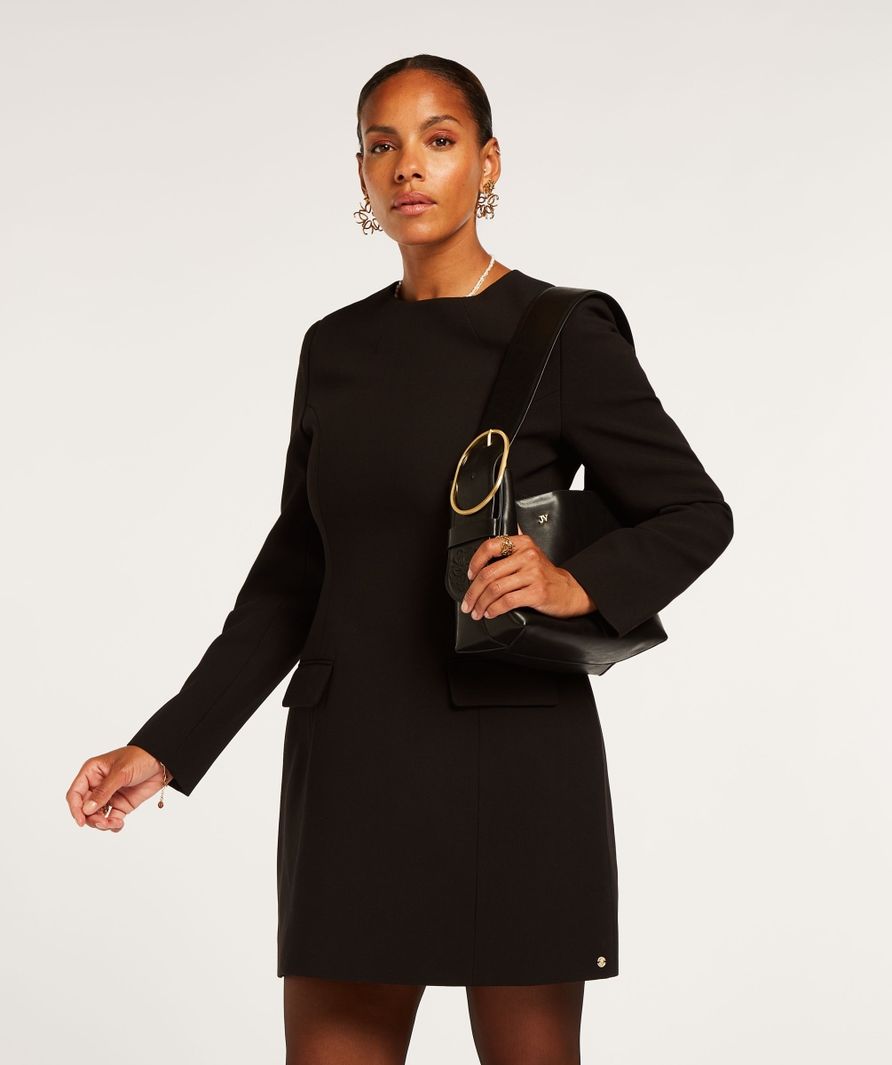 jOSH V VIVIAN getailleerde jurk – black