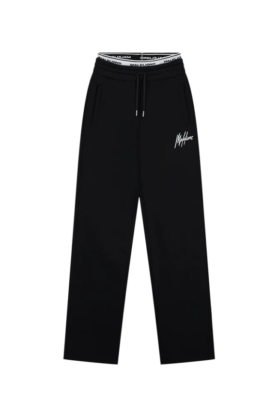 Malelions Women Malelions Straight Leg Sweatpants | Black