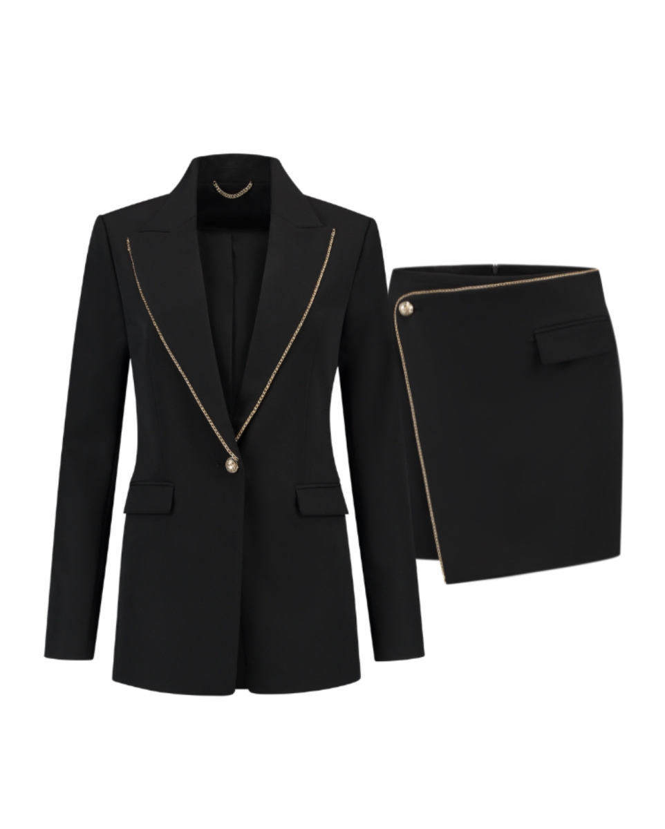 NIKKIE EVORA BLAZER – BLACK