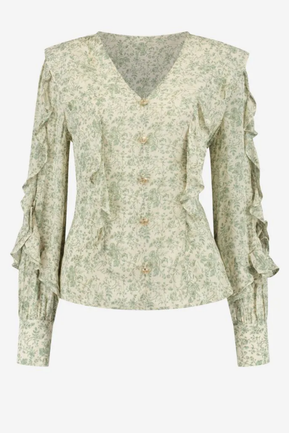 Nikkie Embrun Blouse jade