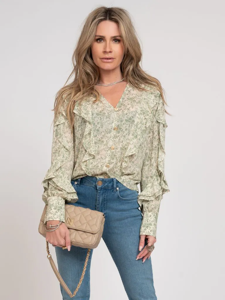 Nikkie Embrun Blouse jade