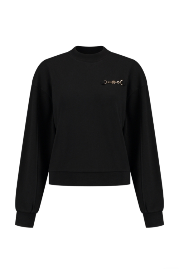 NIKKIE ERVADI SWEATER – BLACK