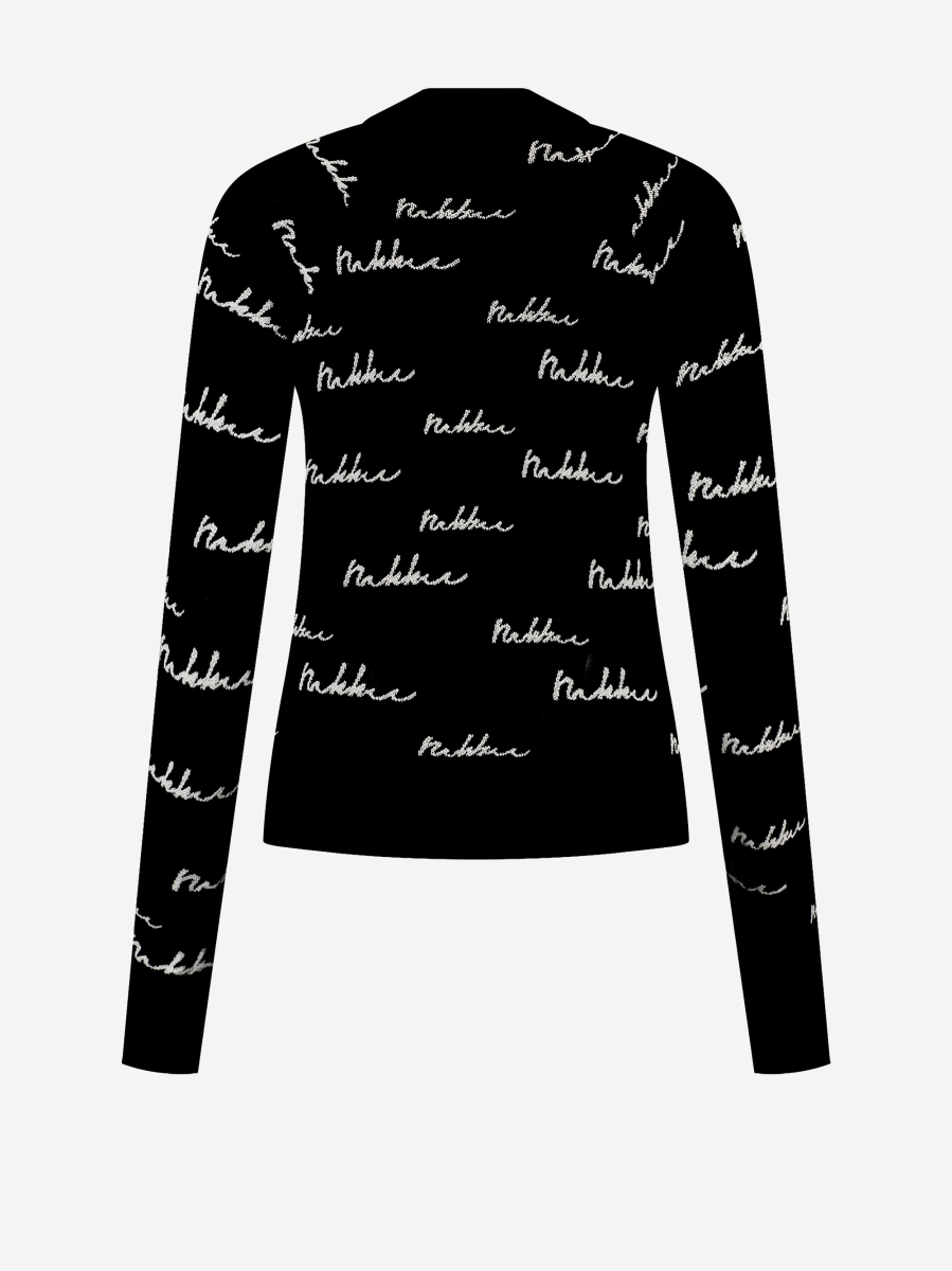 NIKKIE ELLERBY SIGNATURE SWEATER – BLACK