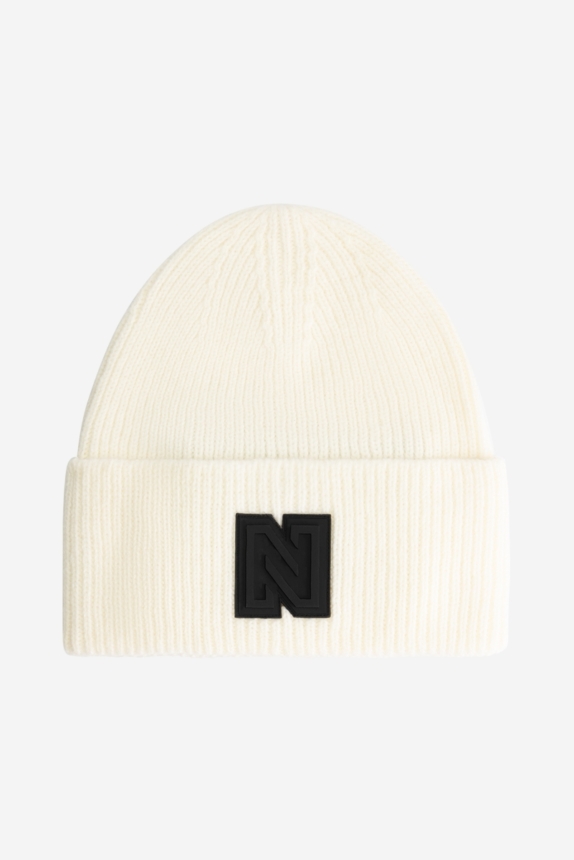 NIKKIE GABIN SKI BEANIE SNOW WHITE