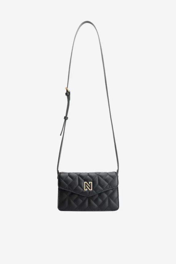 Nikkie Daxing Quilted Shoulderbag black