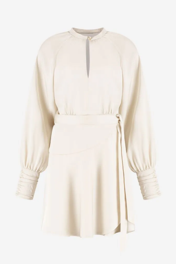 Nikkie Hino Solid Dress Cream