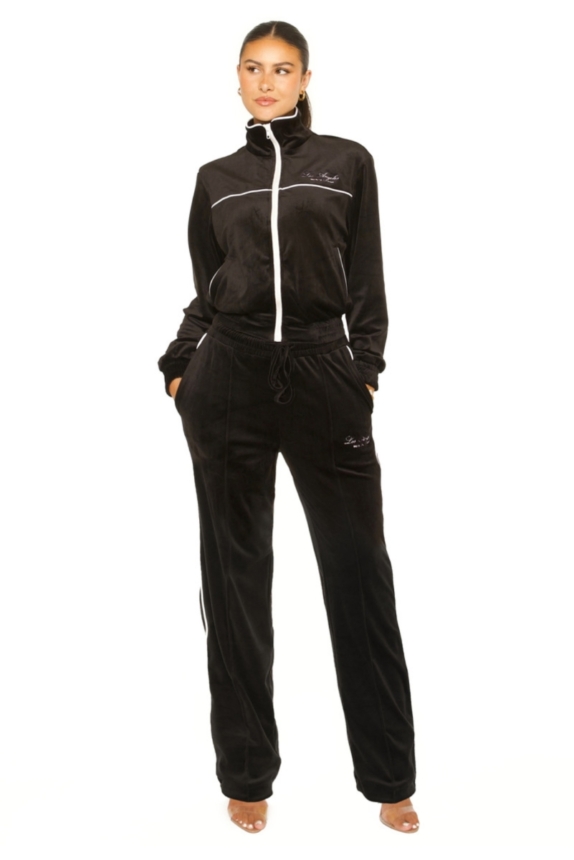 VELOUR LOS ANGELES TRACKSUIT BLACK