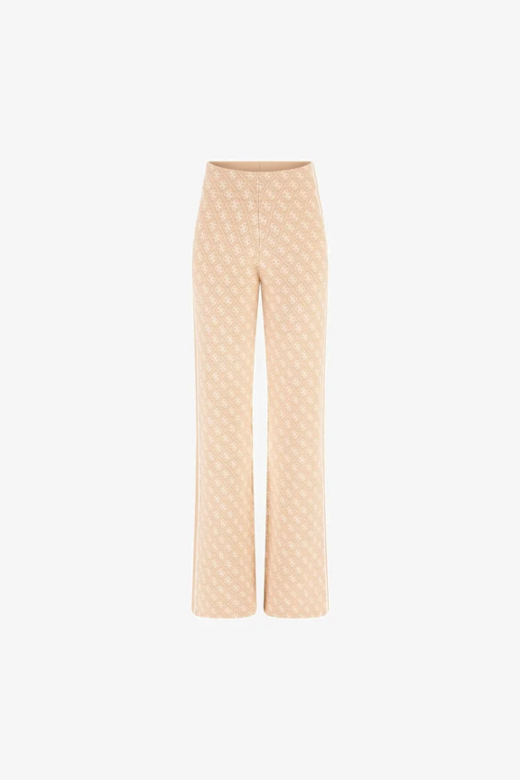 GUESS LISE 4G LOGO BROEK BEIGE