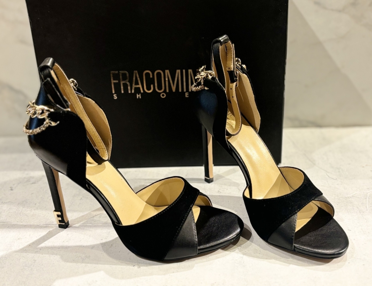 fracomina sandal black