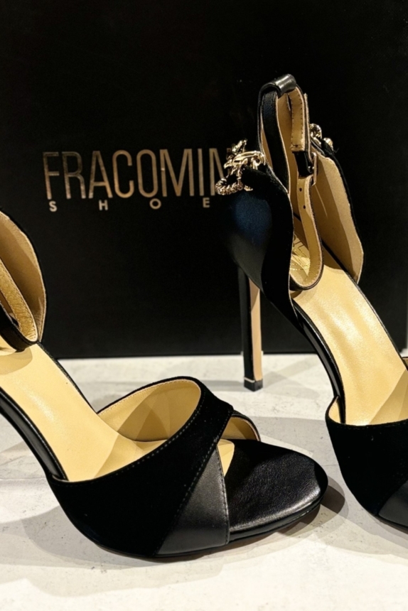 fracomina sandal black